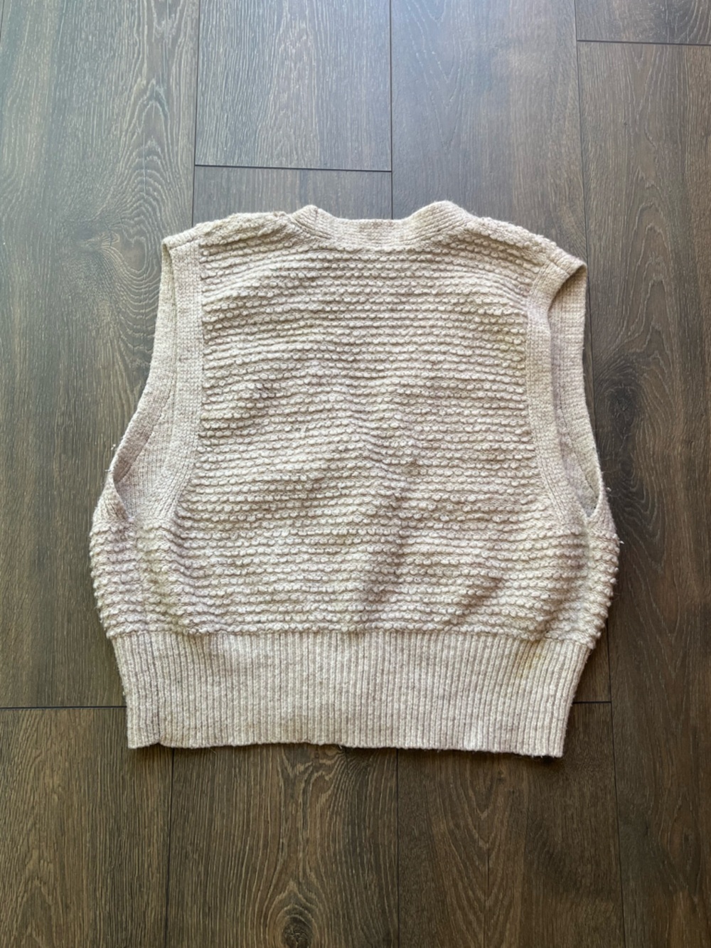 No Boundaries Button Down Sweater Vest - Picture 2 of 8